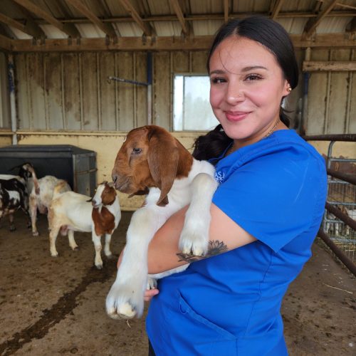 Photo of me and goat